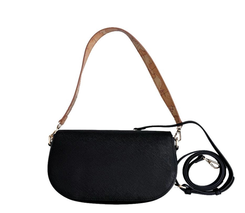 Alviero Martini 1a Classe Tracolla Con Patta L LD59 S407 Col 0001 Nero